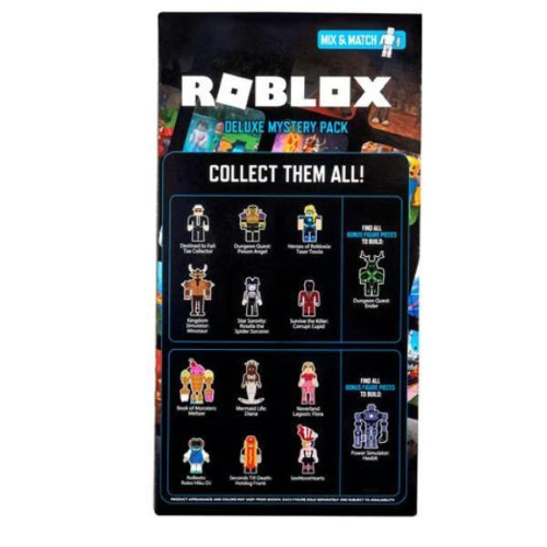 REI TOYS ROBLOX DELUXE MISTERY PACK PERSONAGGI ASSORTITI CON ACCESSORI